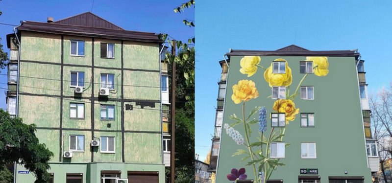 В Днепре "расцветет" фасад пятиэтажного дома на левом берегу - рис. 2