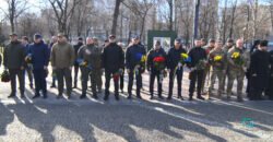 У Дніпрі вшанували пам'ять українських добровольців