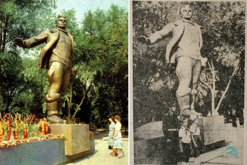 Про Дніпро: історія першого пам’ятника радянському льотчику-випробувачу Валерію Чкалову