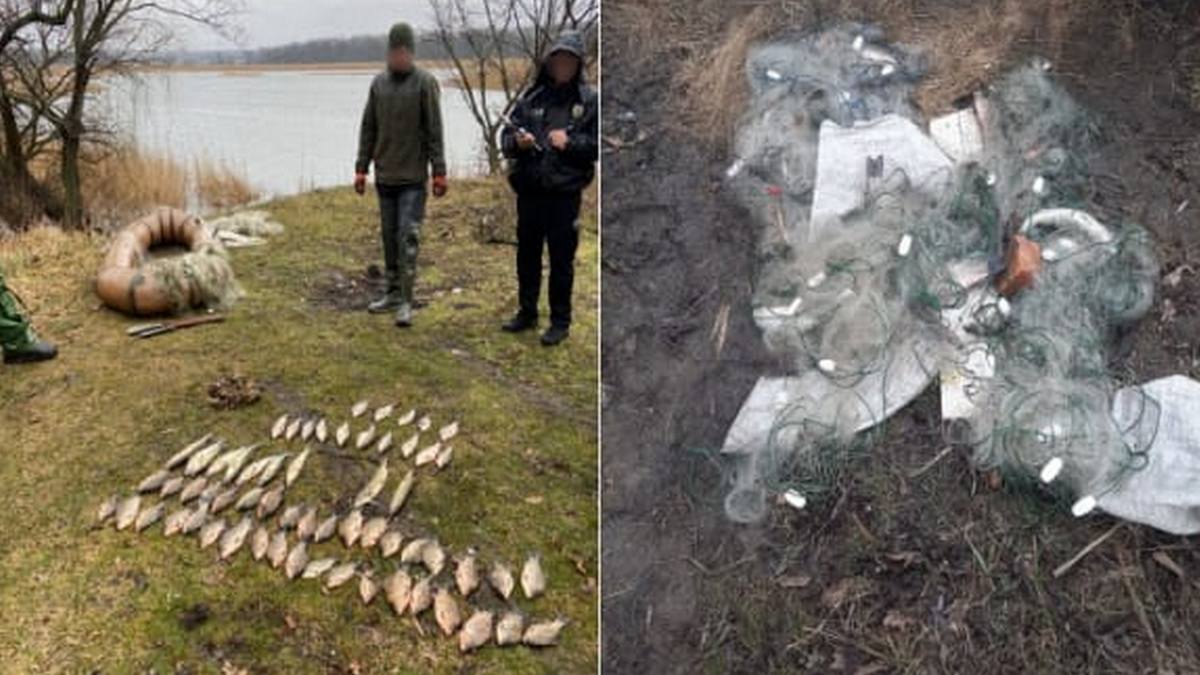 На Дніпропетровщині браконьєр наловив риби майже на 270 000 грн
