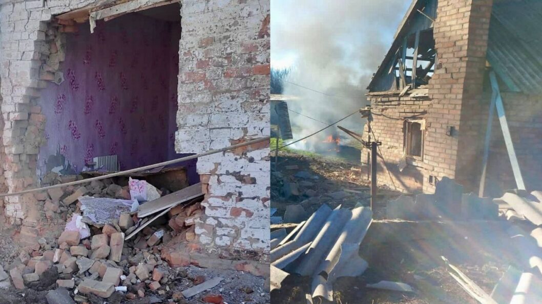 Окупанти знову тероризують Нікопольщину: пошкоджено техніку, приватні та господарські оселі