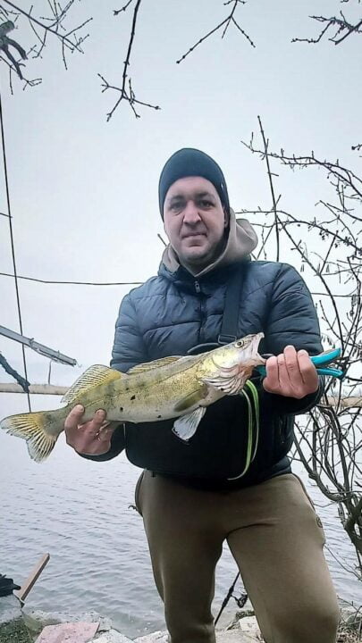 Сезон розпочався раніше: рибалки Дніпропетровщині похизувалися вдалим виловом судака