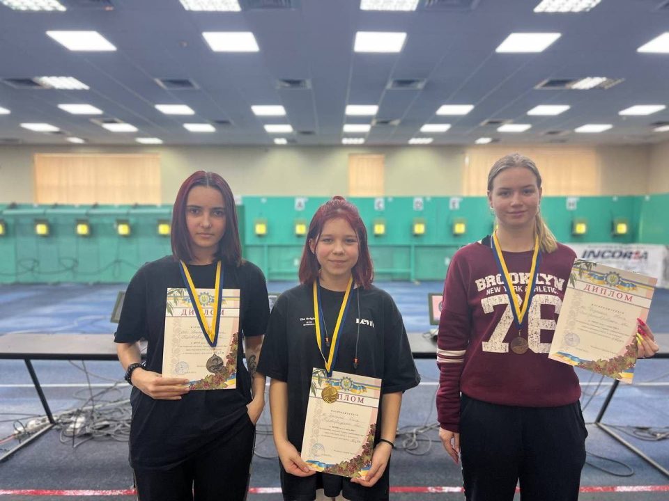 Спортсмени з Дніпра здобули медалі на Чемпіонаті Україні зі стрільби