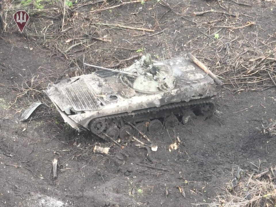 Днепровские десантники уничтожили две российские БМП-2