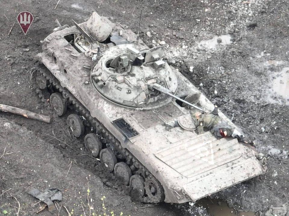 Днепровские десантники уничтожили две российские БМП-2