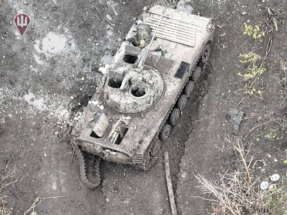 Дніпровські десантники знищили дві російські БМП-2