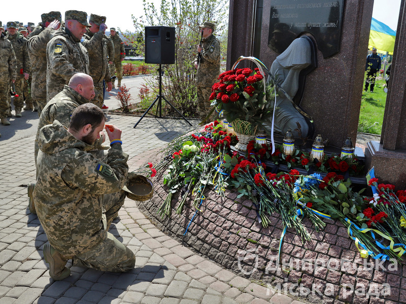 Мер Дніпра взяв участь у панахиді в пам’ять про загиблих українських воїнів