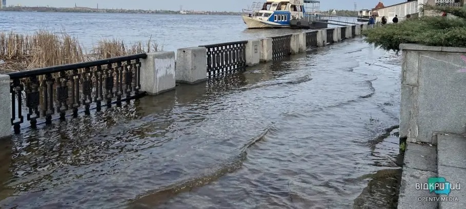 Значительная часть прибрежных территория Днепропетровщины остается подтопленной: ситуация на утро 20 апреля