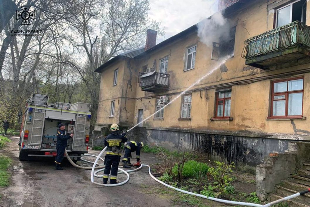 В Днепре на пожаре погиб 63-летний мужчина - рис. 1