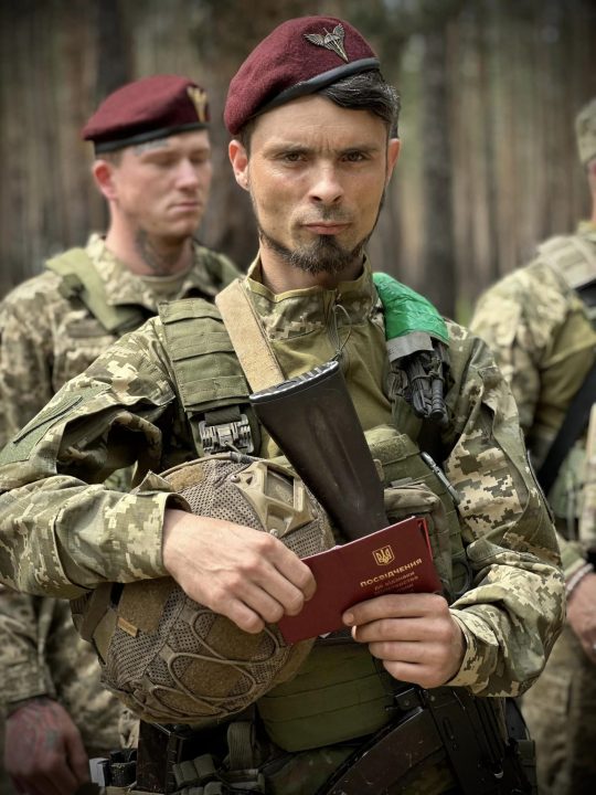 Днепровские десантники получили заслуженные награды