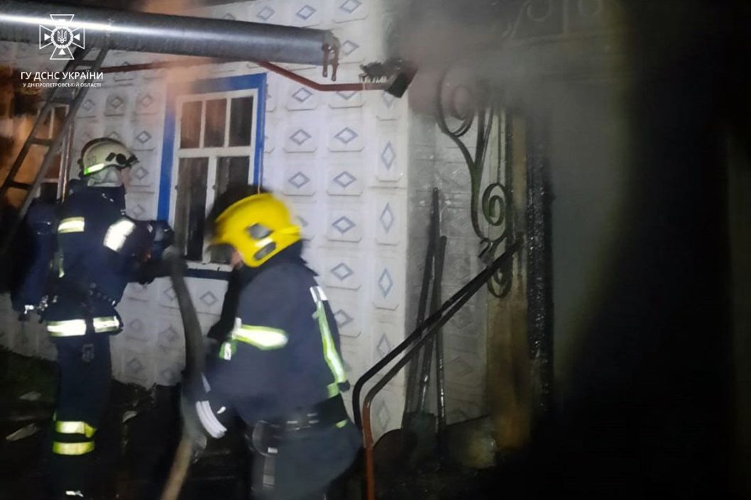 На Дніпропетровщині внаслідок пожежі загинула 70-річна жінка