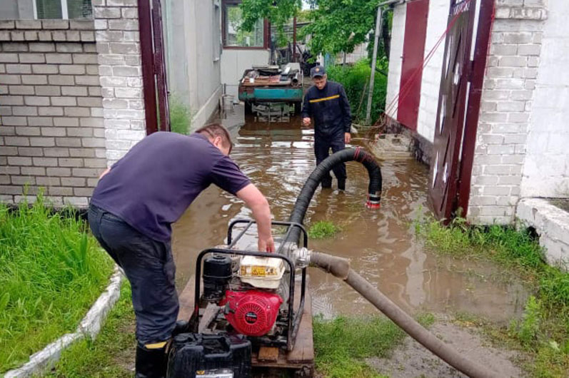 В Днепре и области продолжают ликвидацию последствий подтоплений: оперативная информация