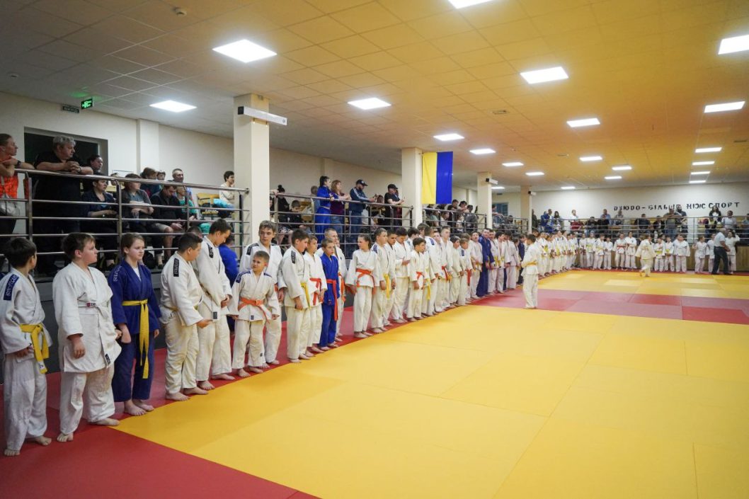 Рекордна кількість учасників: у Дніпрі відбувся III етап Дитячої Ліги дзюдо