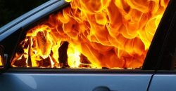 В Днепропетровской области по неизвестным причинам сгорела «Mazda» - рис. 3