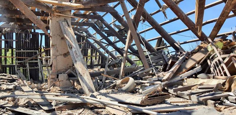 Внаслідок денних обстрілів Нікопольщини постраждала 86-річна пенсіонерка