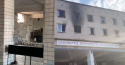 На Дніпропетровщині російські окупанти поцілили у пожежну частину ДСНС: є постраждалі