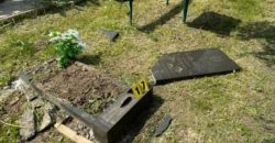 На Днепропетровщине вандал разгромил на кладбище надгробия родителей и односельчан - рис. 8
