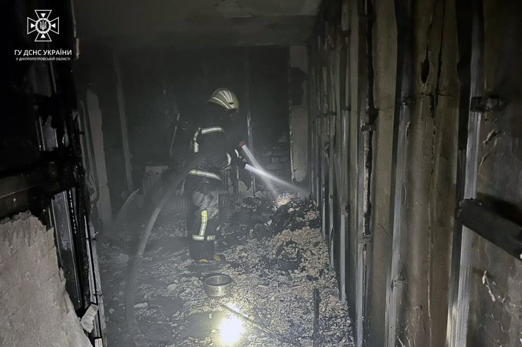 Є постраждалі: на Дніпропетровщині сталася пожежа - рис. 1