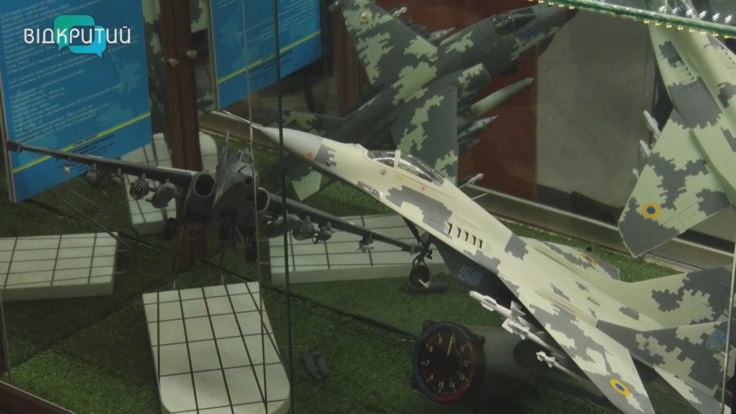 Міг-29, Су-25 та «Байрактар»: у музеї «Машини часу» відкрили нову виставку