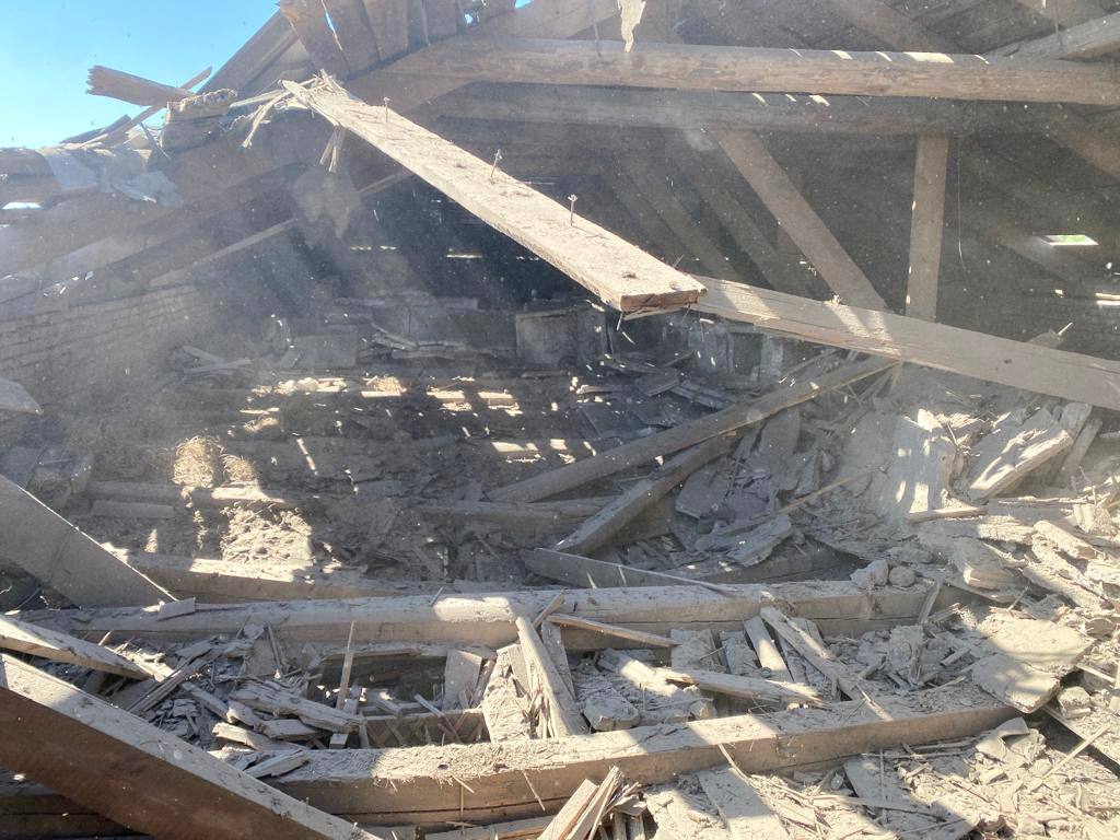 Российские оккупанты ударили по Никополю из тяжелой артиллерии - рис. 1