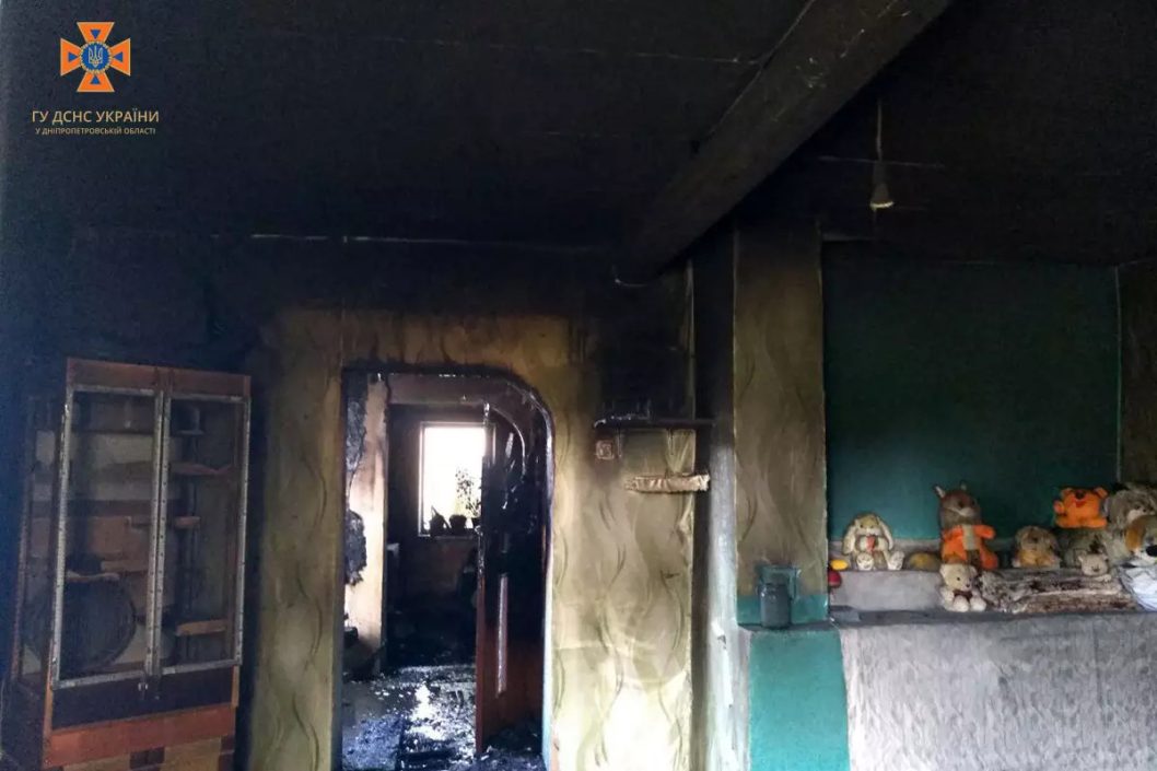 У селищі під Дніпром внаслідок пожежі постраждали чоловік та дитина - рис. 2