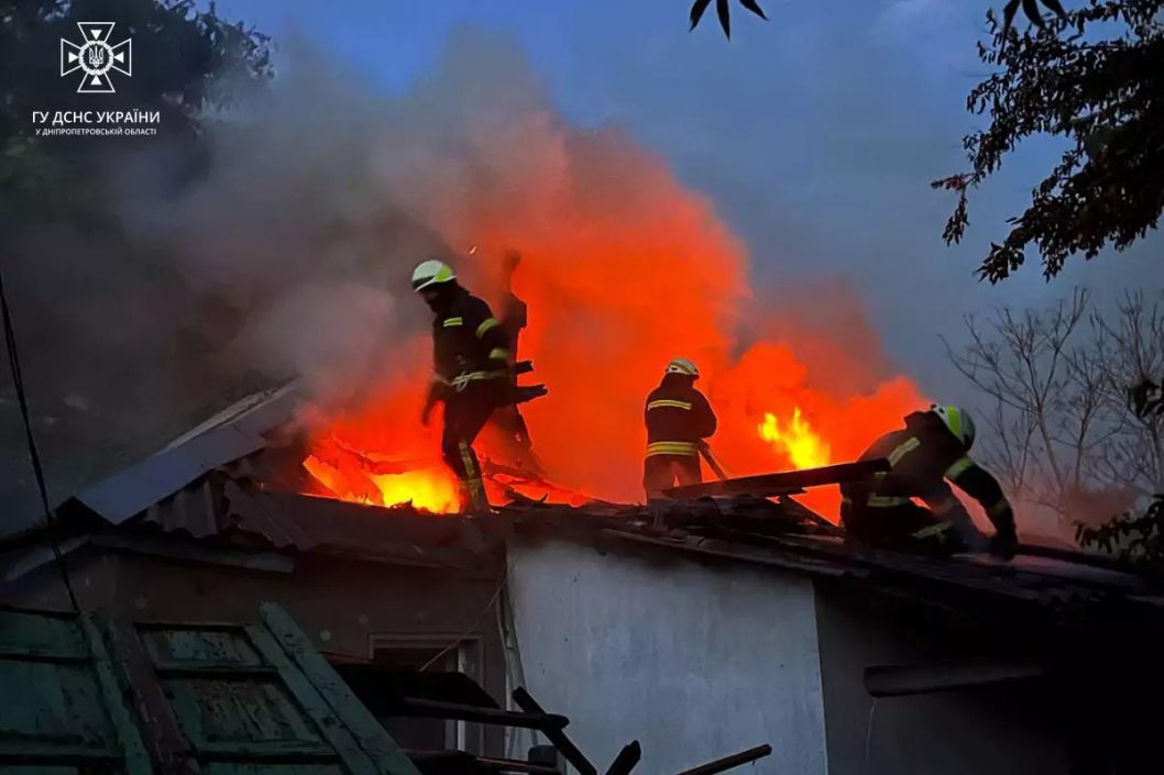 В Днепре произошел пожар в частном жилом доме - рис. 2