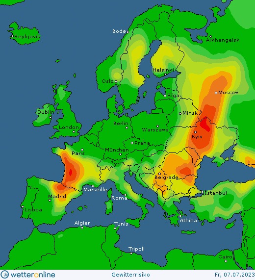 Дождь, гроза и +35: прогноз погоды в Днепре на 7 июля - рис. 2