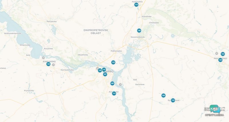 На Дніпропетровщині можна відстежувати рівень радіаційного фону онлайн: інтерактивна мапа - рис. 1
