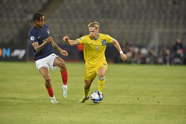 Євро-2023 (U-21): Україна перемогла Францію, вийшла у півфінал та виборола право виступити на Олімпіаді