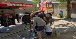 На Днепропетровщине спасатели подвозят воду жителям пострадавших населенных пунктов - рис. 14