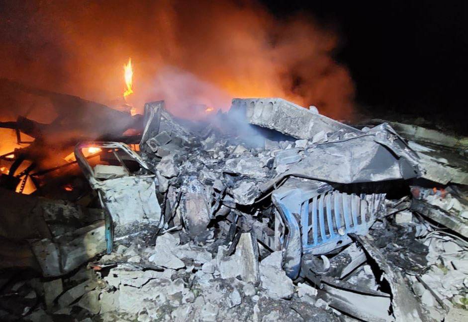 Вночі російські окупанти били по Дніпропетровщині дронами та артилерією