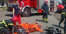 У Кривому Розі чоловік сильно травмувався внаслідок падіння з велосипеда - рис. 6