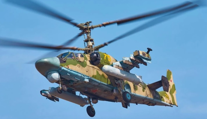 Українські морпіхи збили російський бойовий гелікоптер Ка-52