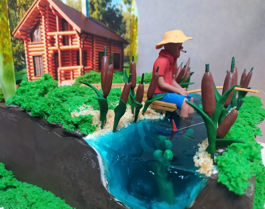 Кондитер из Днепра сделал торт на тему рыбалки - рис. 2