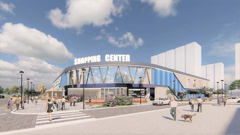 У Дніпрі «з нуля» побудують сучасний торгово-розважальний центр