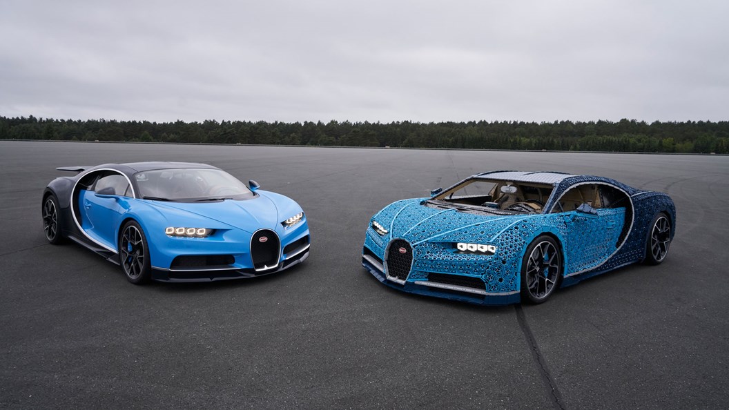 В Чехии собрали Bugatti Chiron из более миллиона деталей Lego - рис. 1