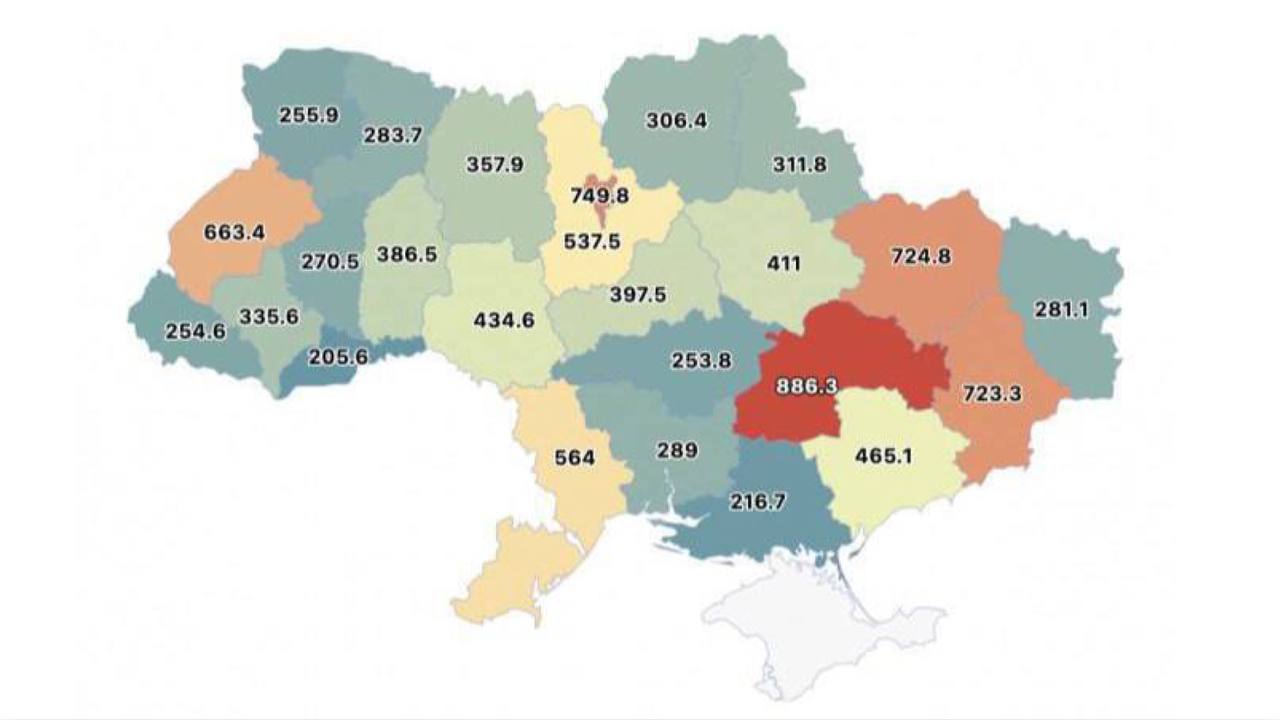 Днепропетровщина – лидер по количеству пожилых людей - рис. 1