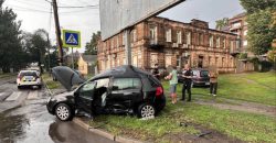Проігнорував червоний сигнал світлофора: у середмісті Дніпра відбулась ДТП з постраждалим