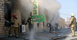 Пожар на рынке «Озерка» в Днепре ликвидировали: пострадавших нет - рис. 1