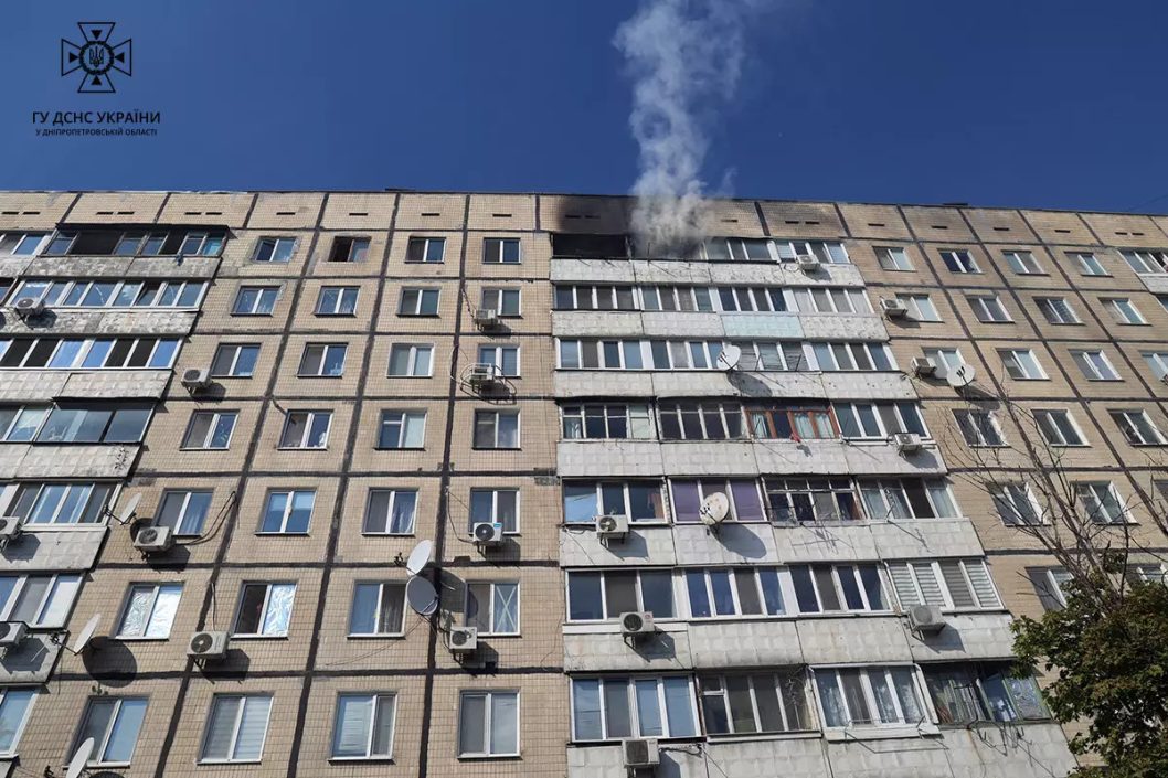 У Дніпрі під час пожежі ледь не загинула жінка - рис. 1