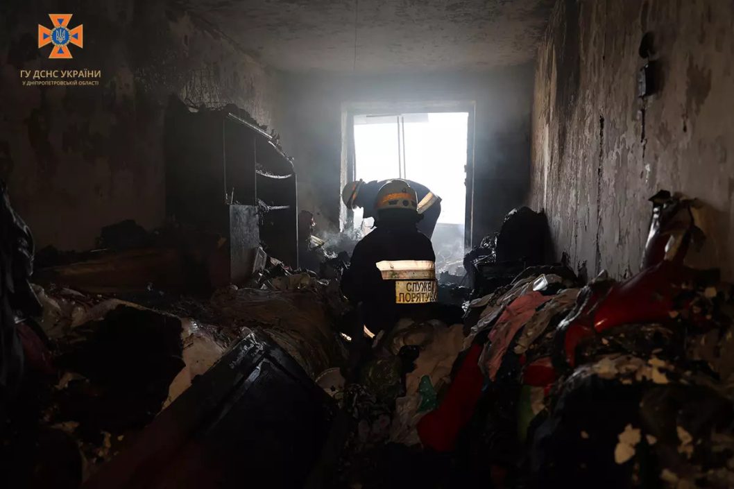 У Дніпрі під час пожежі ледь не загинула жінка - рис. 2