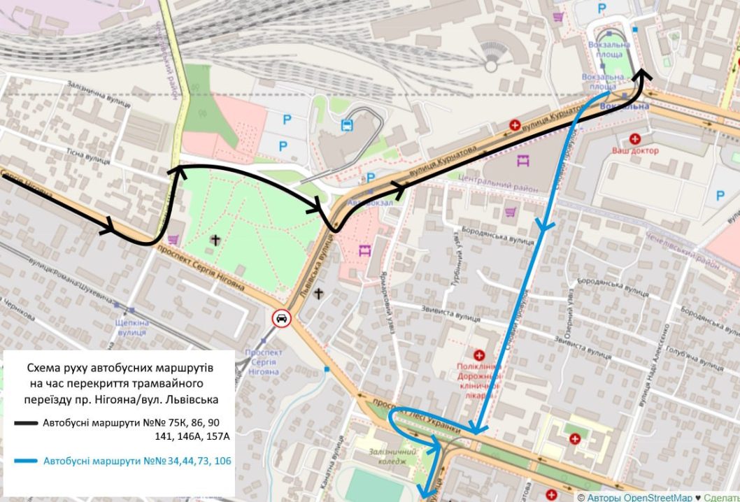У Дніпрі на 3 тижні кілька трамваїв та маршруток змінять схему руху