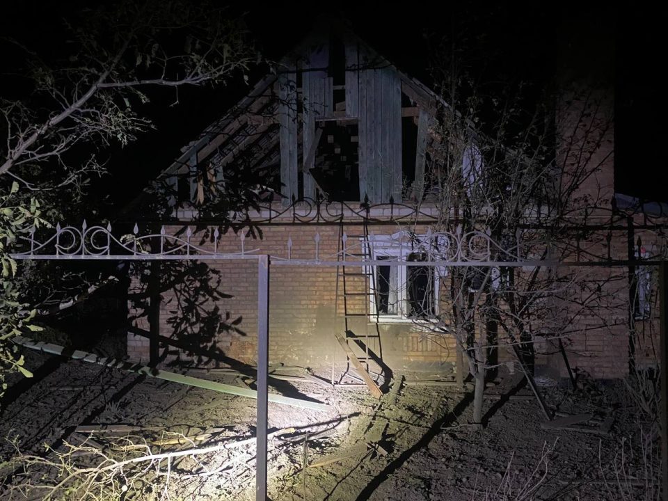 Протягом ночі російські окупанти обстрілювали Дніпропетровщину