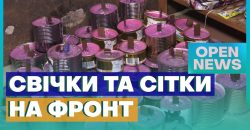 В одному з ОСББ Дніпра виготовляють окопні свічки та плетуть маскувальні сітки для ЗСУ - рис. 2