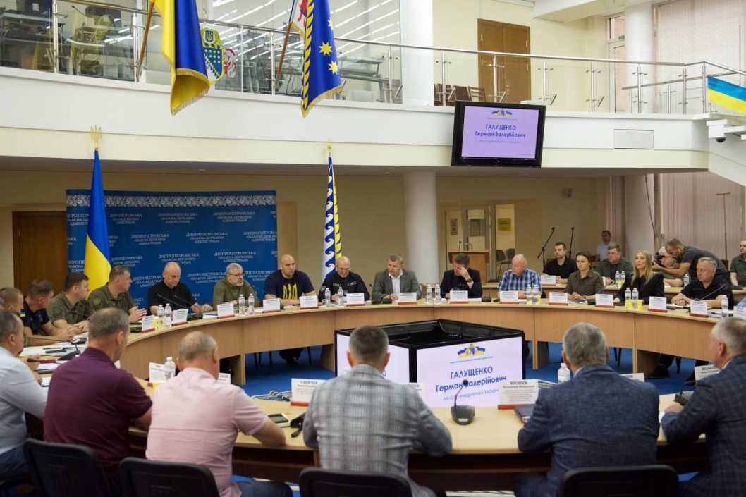До Дніпра прибув Герман Галущенко