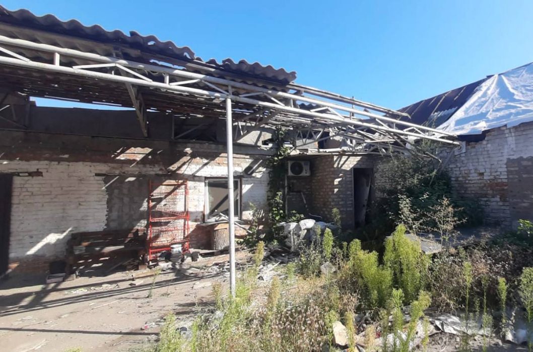Росіяни атакували Нікополь з безпілотника: пошкоджено житловий будинок