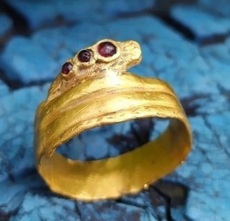 Нагадує змію: на Дніпропетровщині знайшли золоту прикрасу, якій понад 1500 років - рис. 1
