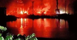 В Севастополе серия мощных взрывов: вспыхнул пожар на судоремонтном заводе - рис. 16