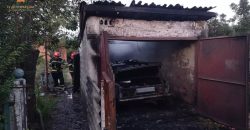 На Днепропетровщине в гараже полностью сгорела легковая машина - рис. 2