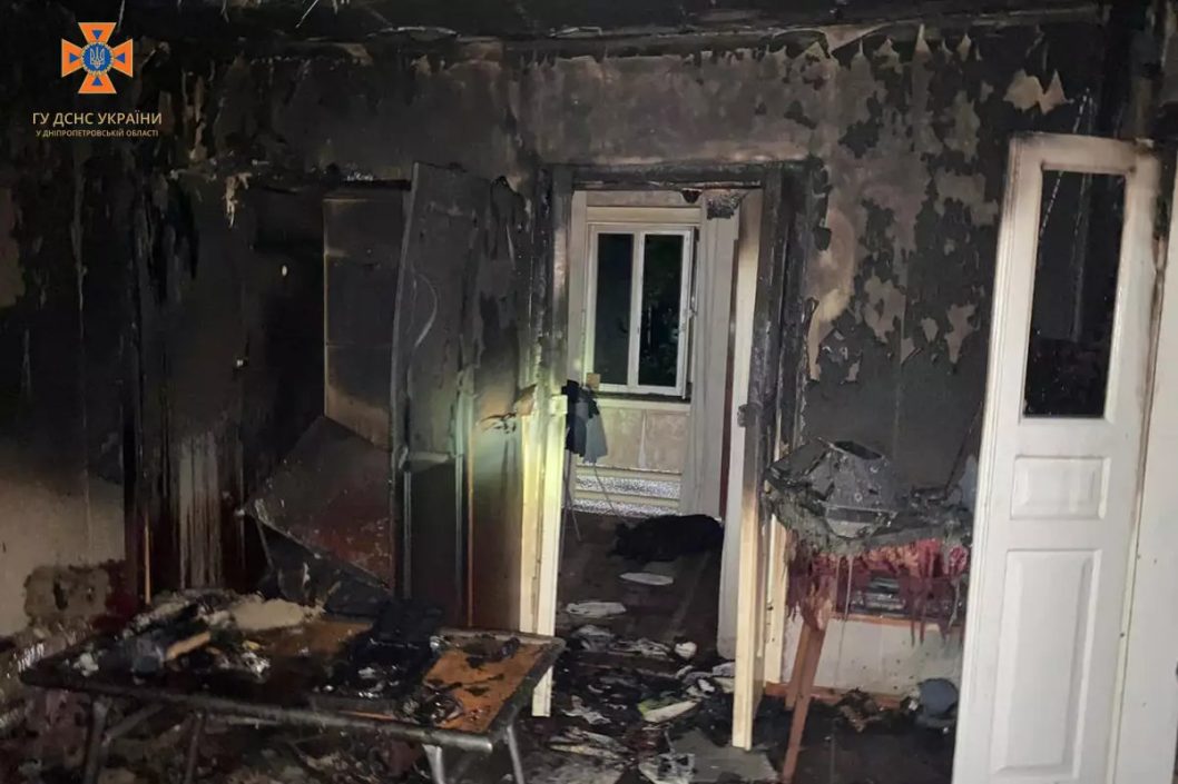 На Днепропетровщине полностью сгорела квартира: погиб мужчина - рис. 2